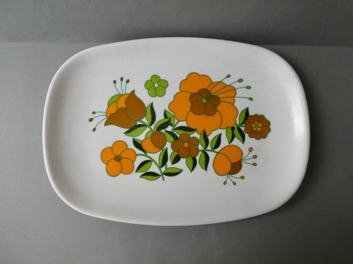 Plat plastorex france - plat, fleurs