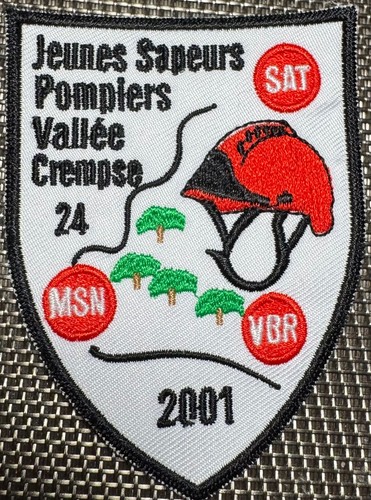 Ecusson patch jeunes sapeurs - ecusson,