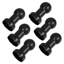  Lot de 6 embouts de pieds de trampoline en plastique pour mini trampoline, pour