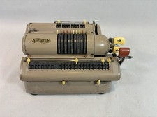 Vintage ancienne machine à calculer Walther rétro pour collection calculatrice