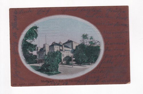 D3287 carte postale - postale, stuttgart