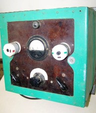 Grand Ancien Chargeur De Batterie 6V 12V Chargeur Voiture Camion Ancien Atelier