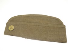 Calot laine troupe fabrication précoce ORIGINAL US ARMY WWII WW2