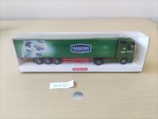 WIKING, CAMION SEMI REMORQUE DANONE, 1/87e