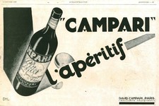 Publicité ancienne apéritif
