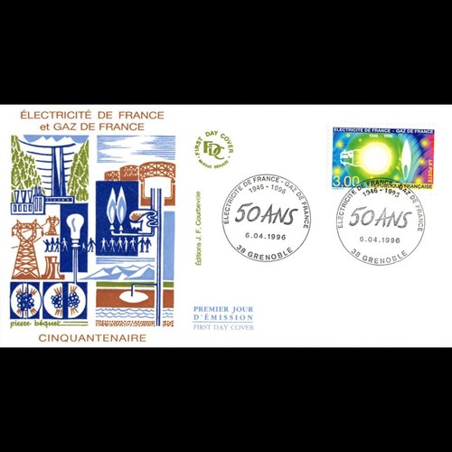 Fdc 50e anniversaire - fdc,