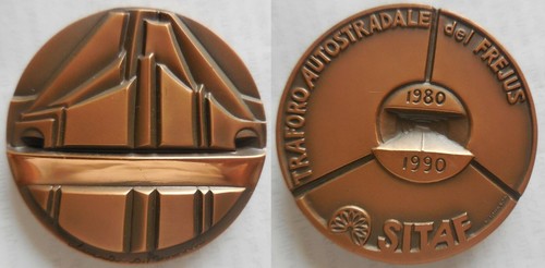 Médaille tunnel - du,