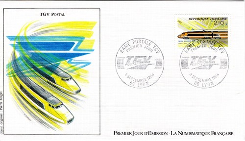 2334 fdc enveloppe 1er - fdc, jour