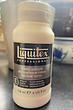 Médium pour tissus - Peinture acrylique - Liquitex - 118ml