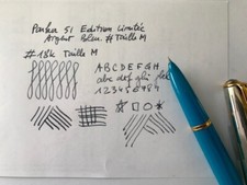 PARKER 51 MODERNE 2002 EDITION LIMITEE ARGENT BLEU TAILLE M