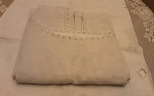 CHEMISE ANCIENNE LIN BRODEE