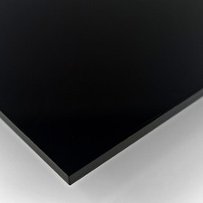 Plaque acrylique noir - plaque, –