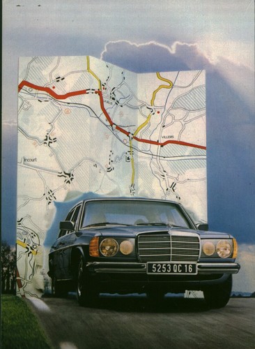 Publicité ancienne voiture