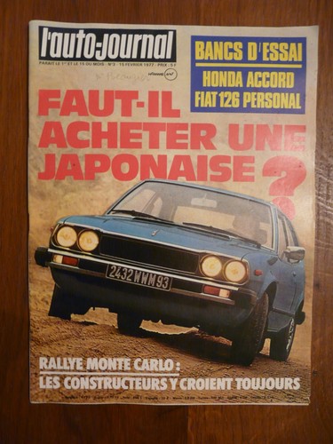 Auto journal 15 - l'auto-journal, n°3