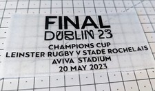 Patch Finale Dublin 2023