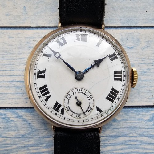 Montre homme vintage or - en,