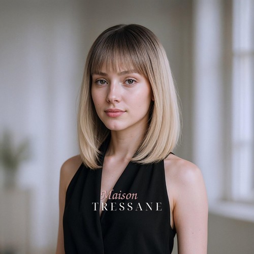 Perruque femme châtain blond - châtain,