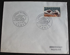 Enveloppe 1er jour - FRANCE - Journée du Timbre - YT1477 - 1966