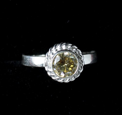 Bague solitaire diamant - bague,