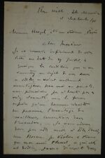 MATHE Edouard - LETTRE