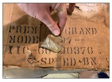 US ww2 Carton ration veste