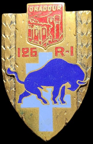 Insigne infanterie 126 - infanterie,