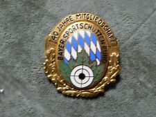 Insigne de tireur Bavière 40 ans sport club de tir !