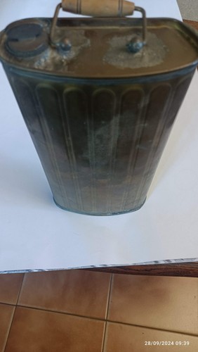 Ancienne bouillotte laiton - ancienne, en