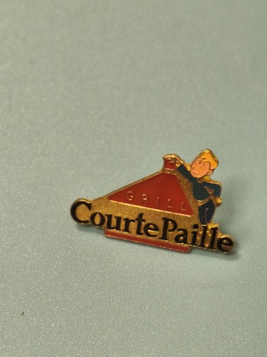 Vintage pin courtepaille - pin's,
