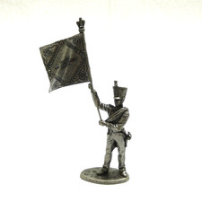 MHSP MADE IN FRANCE FIGURINE METAL NAPOLEON SOLDAT INFANTERIE JOUET VINTAGE / 7