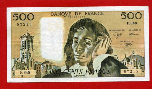500 francs pascal - (b,