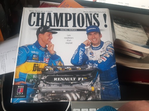 Livre champions racing - livre, f1