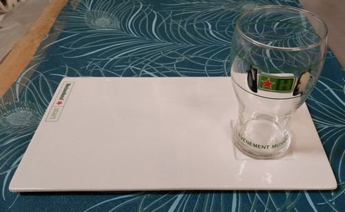 Assiettes biére heineken - 6,