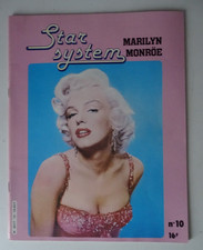 MARILYN MONROE  STAR SYSTEME MAGAZINE ,1982