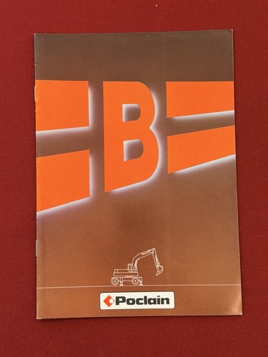 Poclain catalogue fascicule - poclain,