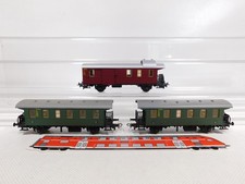 3x Liliput H0 Dc Bagages