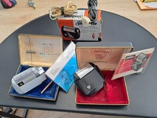 lot Rasoir électrique ancien vintage SUNBEAM avec boite 