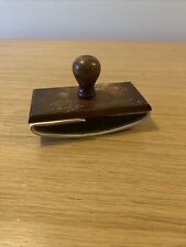 Tampon Buvard Ancien En Bois Vintage Collector Ref Gbu2s 