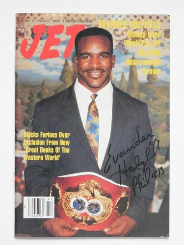 Evander holyfield signed jet - holyfield,