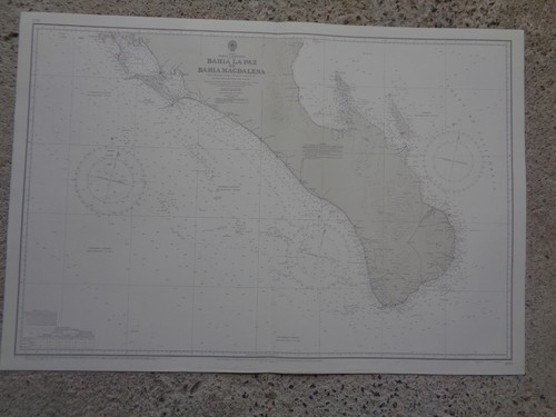 Carte marine bahia - marine, paz