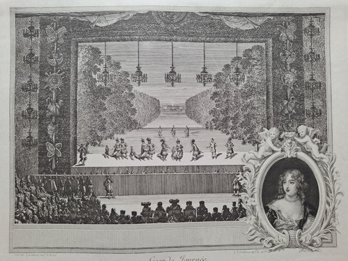 Gravure xix palais de - in-f,