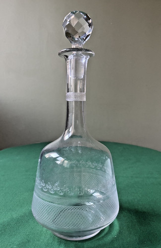 Carafe liqueur cristal - carafe, à
