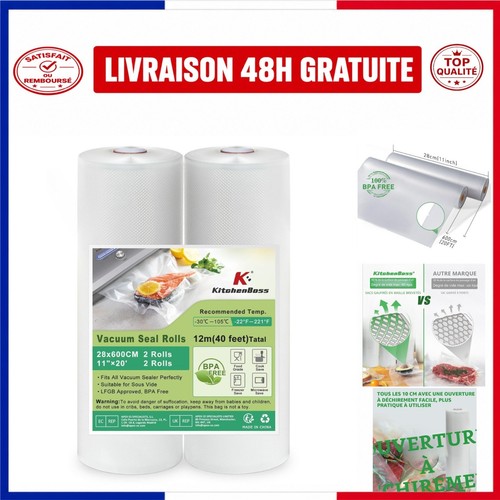 Sacs sous vide alimentaires