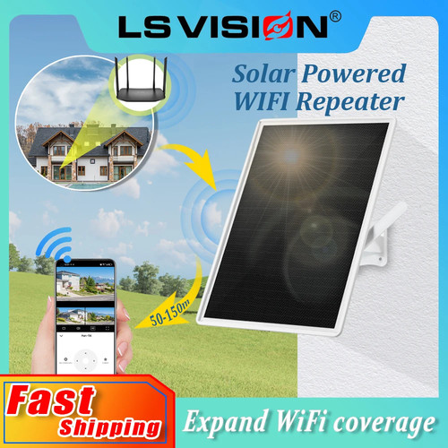 Répéteur wifi solaire - wifi, 15w