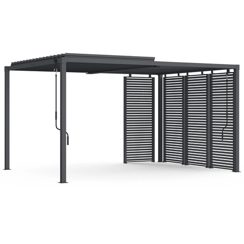 Pergola bioclimatique lames