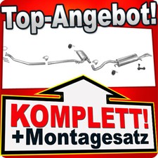 Pot d'échappement pour AUDI A4 (B5) 1.9 TDI 90/110CH + tuyau échappement