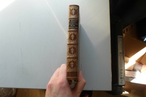 Reliure signée lebrun livre - lebrun,