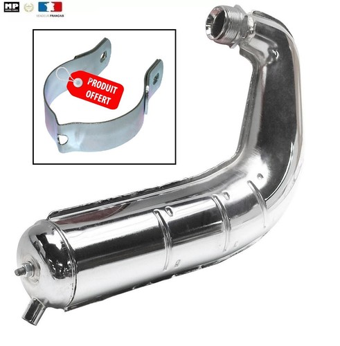 Pot échappement crome - pot, +