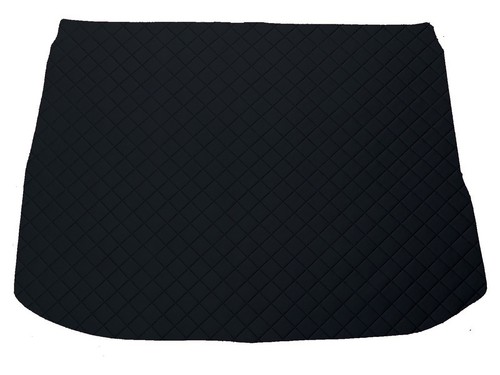Cuir éco tapis coffre noir - tapis,