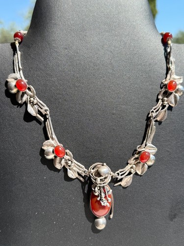 Important collier argent - important,